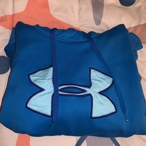 Light Blue Under Armor Hoodie